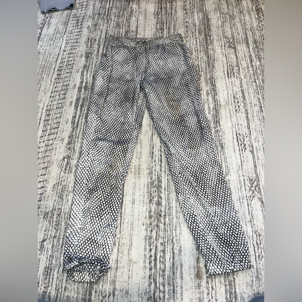 Michael Kors satin snake skin jogger